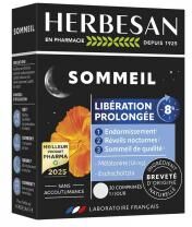 Herbesan Noctaphyt LP 8H Sommeil 30 Unités - Boîte 30 comprimés