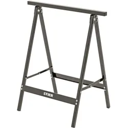 Stier, Werkbank + Arbeitsbock, Stahl Arbeitsbock 100 kg (63.50 cm, 43 cm)