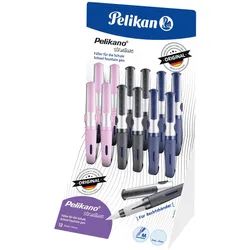 Pelikan, Schreibstifte, o strucutre Füller Rechtshänder M (12x)