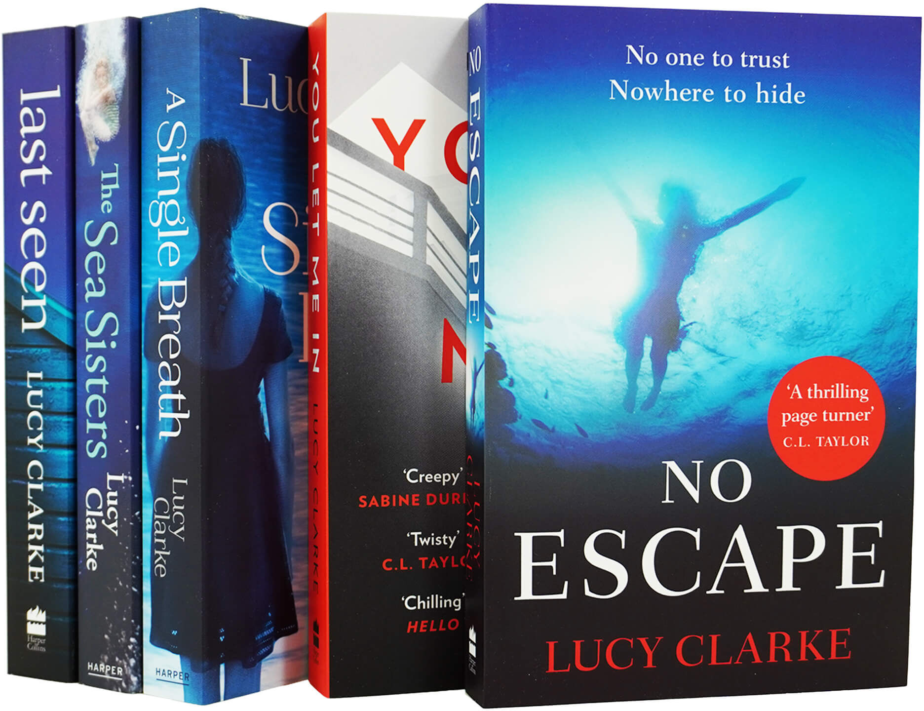Lucy Clarke 5 Books Collection Set - Fiction - Paperback HarperCollins Publishers