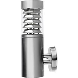 Heitronic SATURN 36886 Wandleuchte E27 12 W LED Edelstahl