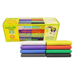 Bunte Knete - 8 Farben