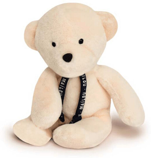 Maïlou Tradition Petite peluche ivoire Ours Dorlotin 23 cm - Maïlou