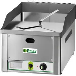 Gas Griddleplatte Frytop - FIMAR - FRY1LMC - Glatt/Verchromt