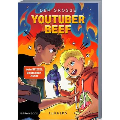 Der große YouTuber-Beef, Taschenbuch von LukasBS, BrainBook Verlag, 978-3-96890-207-4