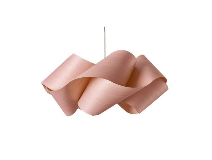 LZF Pendelleuchte Swirl - Pale Rose (Hellrosa) , Weiß matt , La