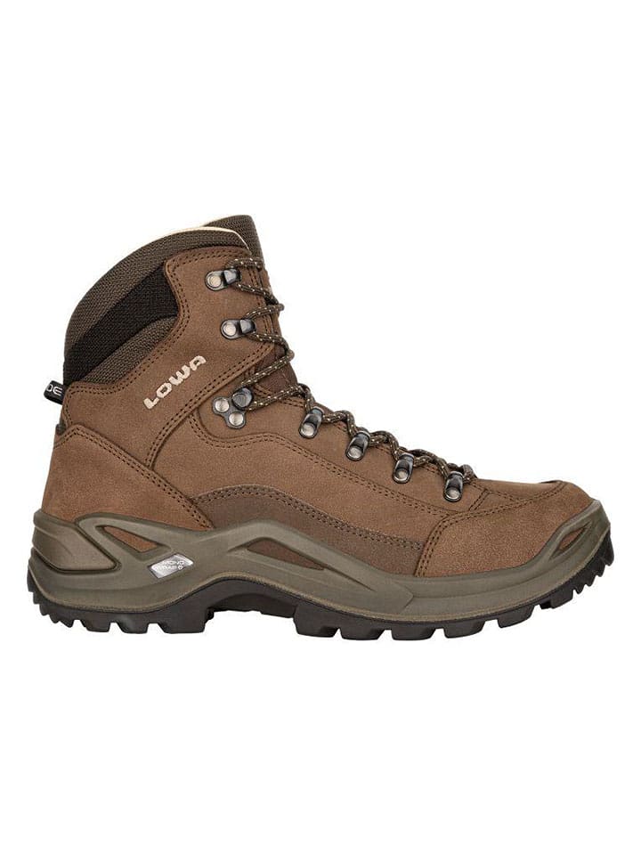 LOWA Leder-Wanderschuhe "Renegade LL Mid" in Hellbraun - 46
