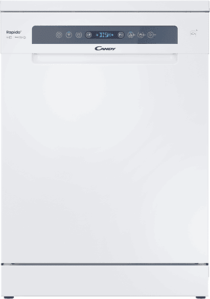 Lavavajillas - Candy Rapido' CF 3C7F0W, 13 Servicios, 5 Programas, 60 cm, Motor Inverter, Wi-Fi, Blanco