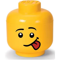 Room Copenhagen, Aufbewahrungsbox, Lego Storage Head Silly (8.50 l, 1x, 24 x 24 x 27 cm)