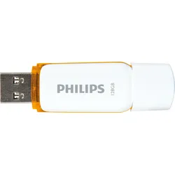 PHI FM12FD70B - USB-Stick, USB 2.0, 128 GB, Snow Edition Sunrise Orange