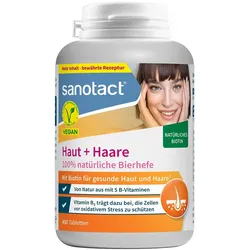 SANOTACT Haut+Haare Bierhefe Tabletten 450 St