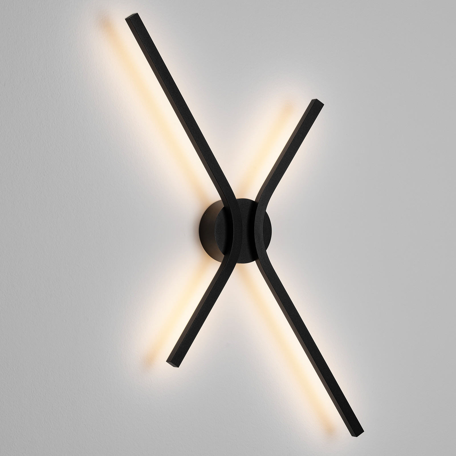 Lyora Design wandlamp Akro zwart