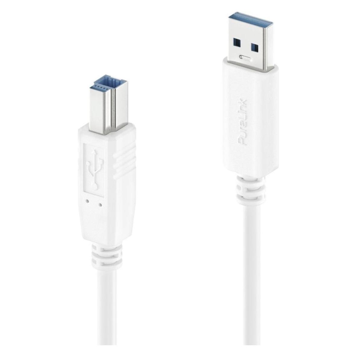 Purelink USB-A>B Kabel 3m (3 m, USB 3.2 Gen 1, 15 W) (IS2300-030)