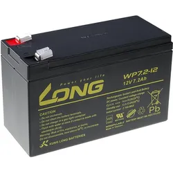 Avacom LONG 7,2AH LEAD-ACID BATTERY F2 (WP7.2-12 F2), USV Zubehör