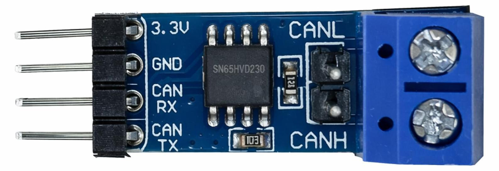 CAN-busmodule 3,3 V CAN-transceiver ontwikkelingsbord communicatiemodule