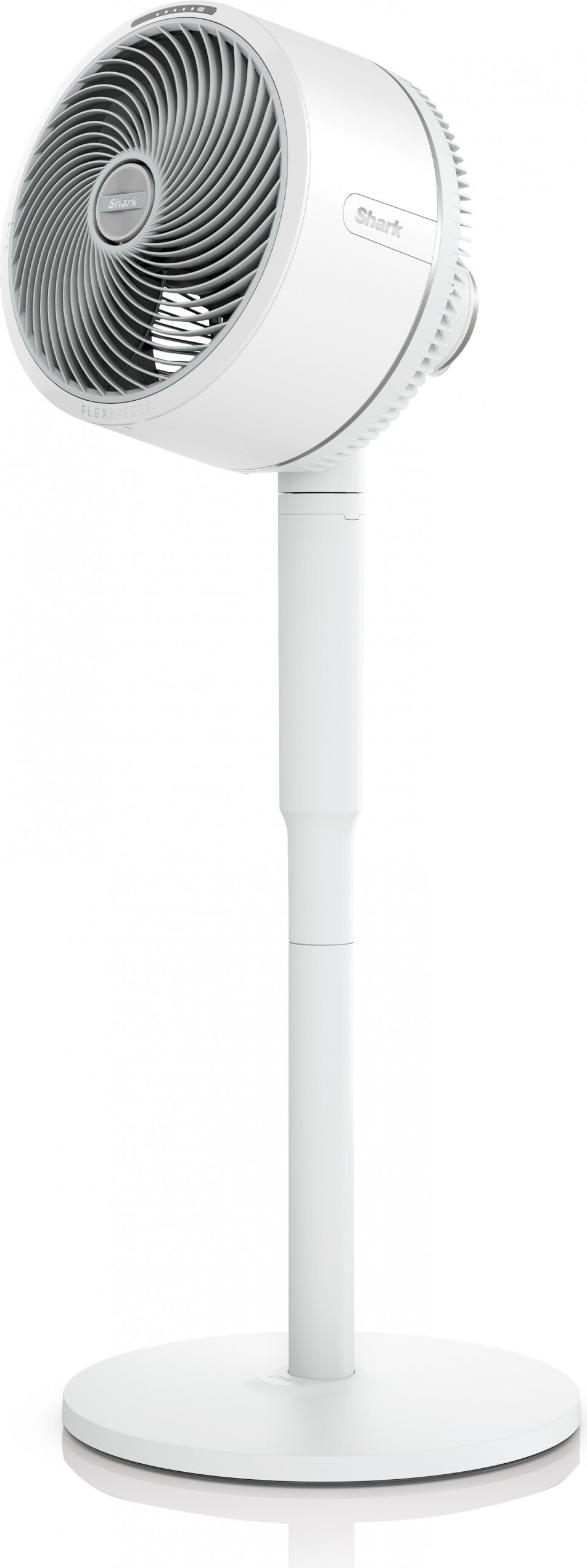 Shark FlexBreeze Ventilator, Hybrid Ventilator Kabelgebunden & Kabellos, Weiß