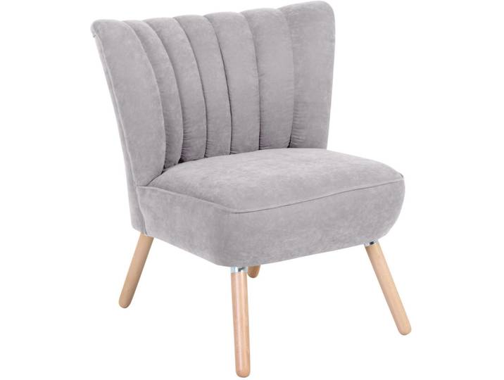 Max Winzer Sessel, Silber, Holz, Buche, 70x80x66 cm, Goldenes M, Made in Germany, Wohnzimmer, Sessel, Sonstige Sessel
