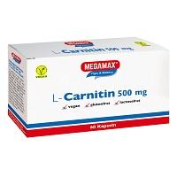 MEGAMAX L-Carnitin 500 mg Kapseln 60 St