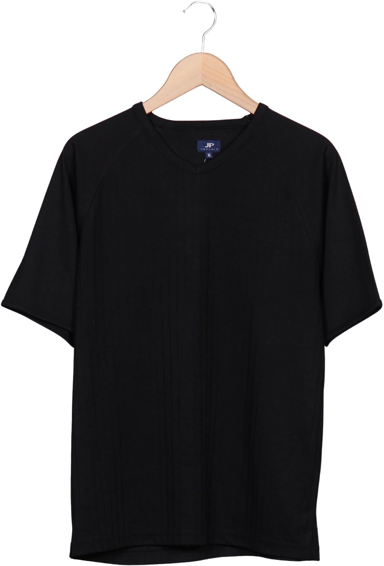 JP 1880 Herren T-Shirt, Schwarz, Gr. XL, Synthetik - Second Hand