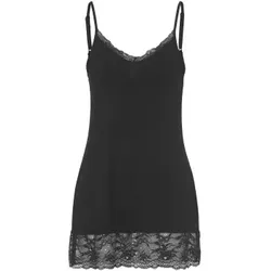 Damella Lace Camisole Schwarz Viskose 40 Damen