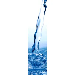 XIMAX Paneelheizkörper P1 Plan Print mit Mittenanschluss, 1800 x 445 mm, Motiv P2 Wasser 1, 816 Watt - 1800x445x63 mm, 816 Watt - P2 (Wasser 1)