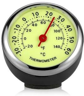 Inspire Essentials Luminous Car Clock Thermometer And Hygrometer Dashboard Decor c