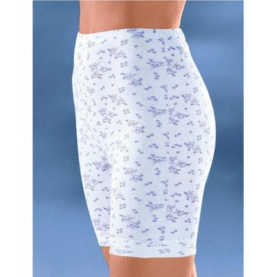Lange Unterhose SPEIDEL, Damen, Gr. 44, 5 Stk., lila (flieder, bedruckt), 100% Baumwolle, Unterhosen Lange Unterhose