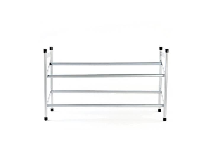 COMPACTOR Stilito Étagère à Chaussures Extensible et Empilable Gris