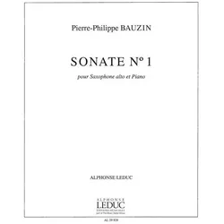 Sonate no.1 pour saxophone alto et piano, Fachbücher von Pierre Philippe Bauzin