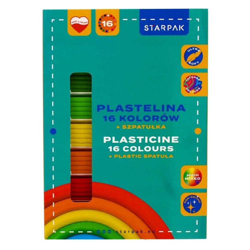 Starpak Plastilin 16 Farben Auf der Welle (47422604)