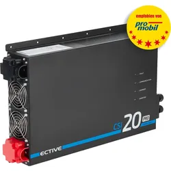 ECTIVE CSI 20 PA PRO 2000W/12V Sinus-Wechselrichter mit Netzvorrangschaltung und 125 A / 1500 W Ladegerät