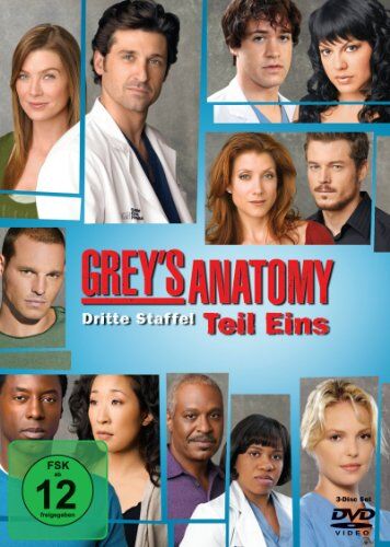 Rob Corn - Grey's Anatomy - Die jungen Ärzte - Dritte Staffel, Teil 1 (3 DVDs) - Preis vom 01.10.2026 17:08:56 h