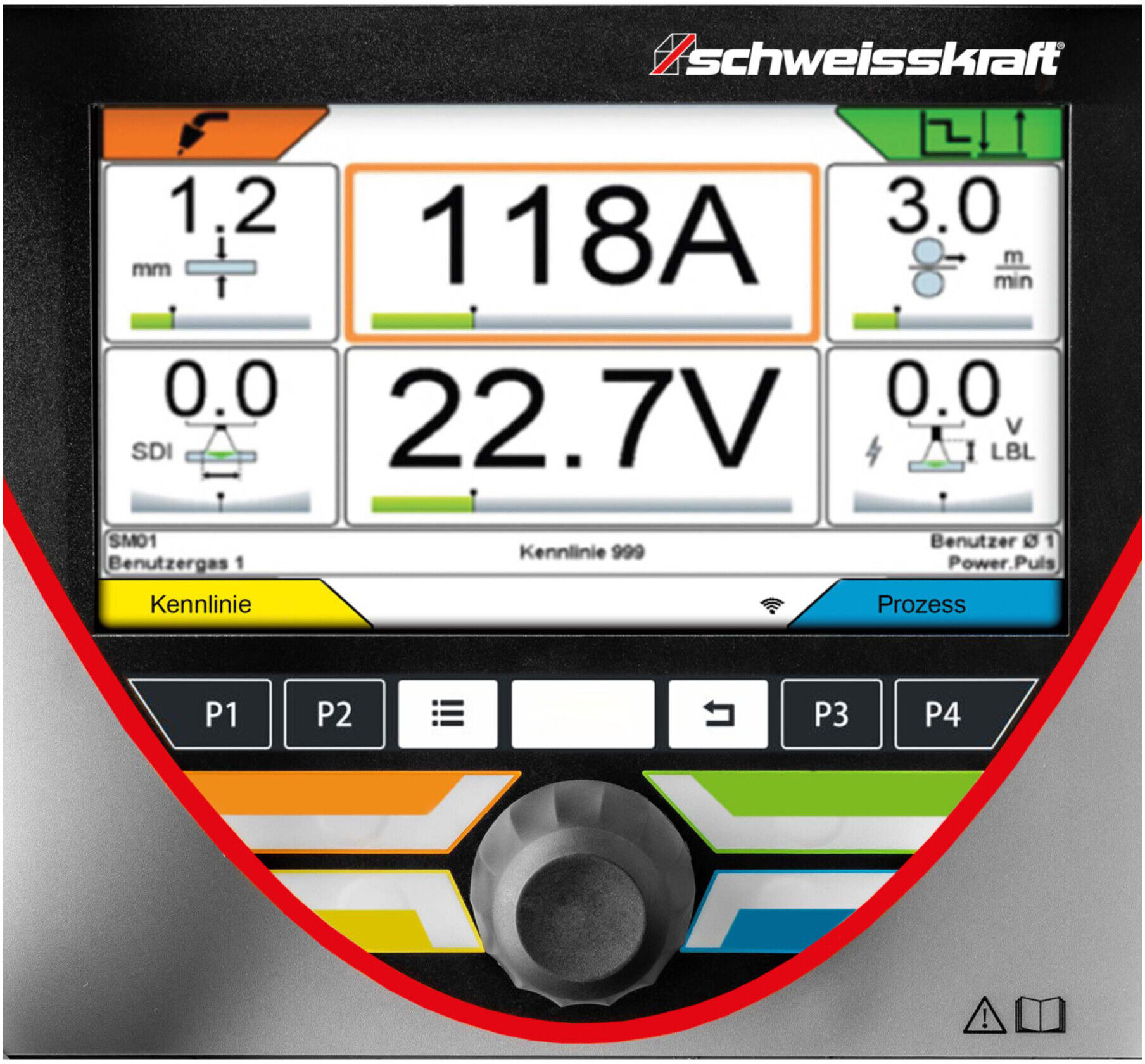 schweisskraft MIG/MAG Inverter-Schweißgerät PRO-MIG.ARC 251 (1080625)