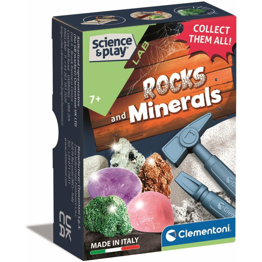 Clementoni Science&Play Geologie Set: Stenen en mineralen