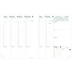 QUO VADIS Kalendereinlage Trinote, 1 Woche /2 Seiten mit Tagesnotizen, Spaltenansicht, 180 x 240 mm