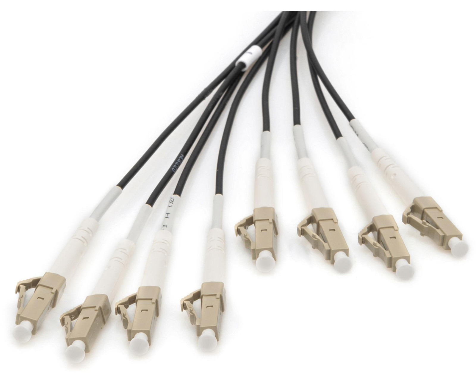 Digitus LWL Patchkabel LC naar UPC OM4 8, 75m, Zwart