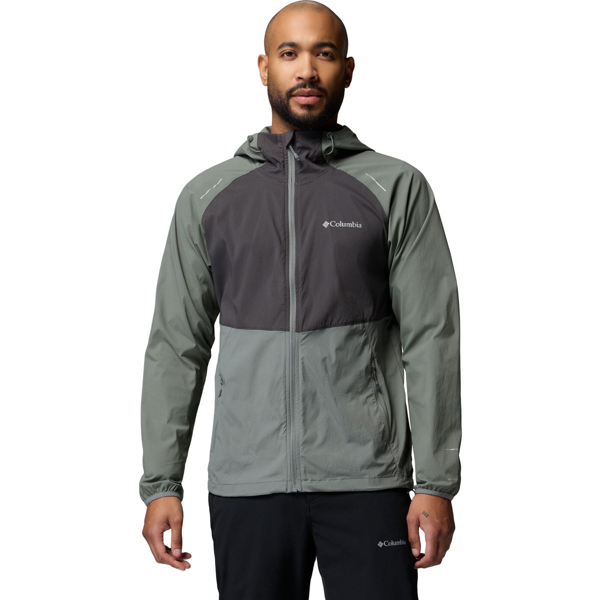 Columbia Men's Columbia Tech II Wind Jacket sedona sage, shark (342) XXL 216052-2160521-342-XXL