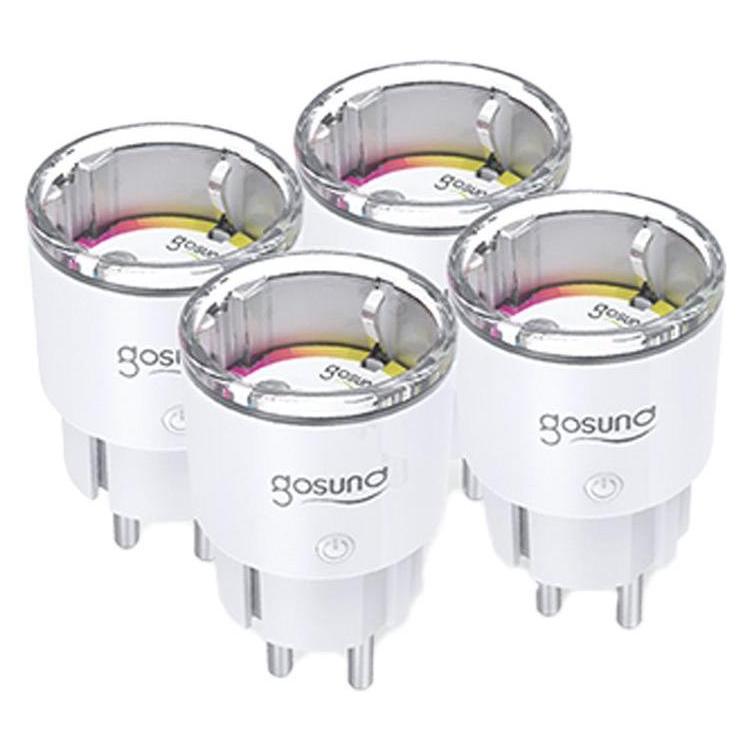 Gosund EP2-Z ZigBee smart socket (four-pack) 10A (EP2-Z-4)