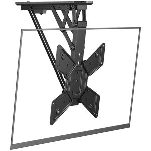myWall TV-Deckenhalterung HL40ML, für 23 - 55 Zoll, schwarz, bis 30 kg, elektrisch klappbar, mit Fernbedienung