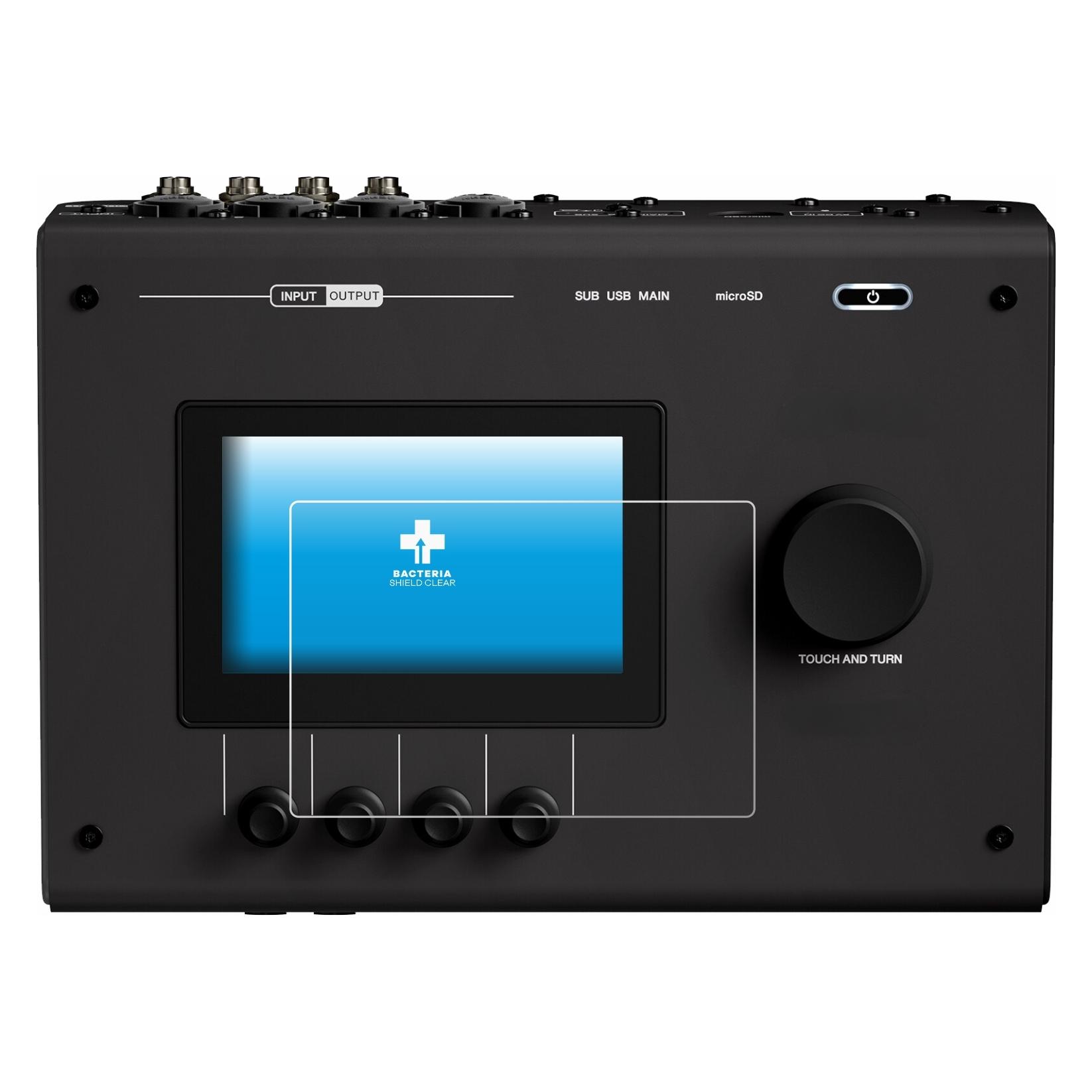 upscreen Schutzfolie für Yamaha URX44 Displayschutz Displayschutzfolie Folie Klar antibakteriell (2065321)