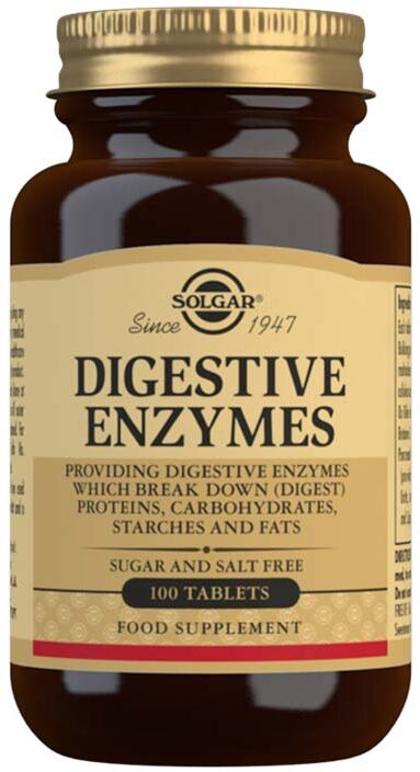 Solgar Digestive Enzymes 100 Tablets