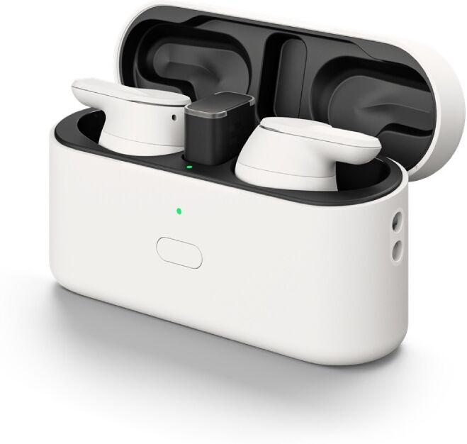 EPOS ADAPT E1 (blancs) Écouteurs Bluetooth compacts et légers avec un son exceptionnel et une connectivité polyvalente