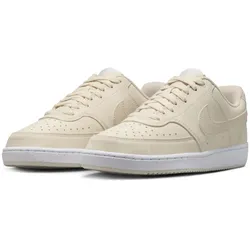 NIKE Court Vision Low Sneaker Damen 100 - lt orewood brn/lt orewood brn-white 43