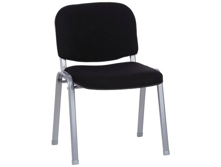 Besucherstuhl XT 600 Schwarz stapelbar