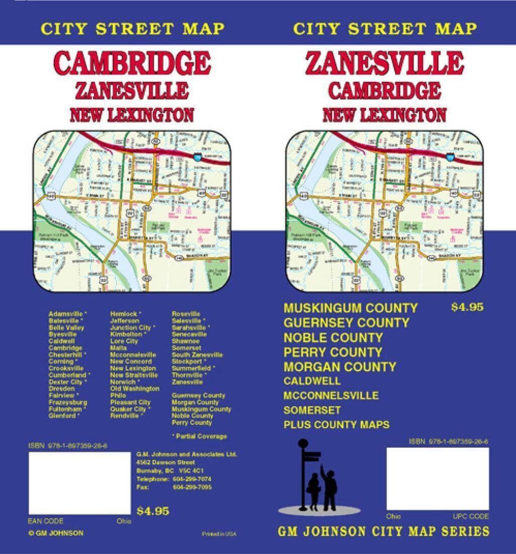 Zanesville - Cambridge et New Lexington - Ohio   GM Johnson