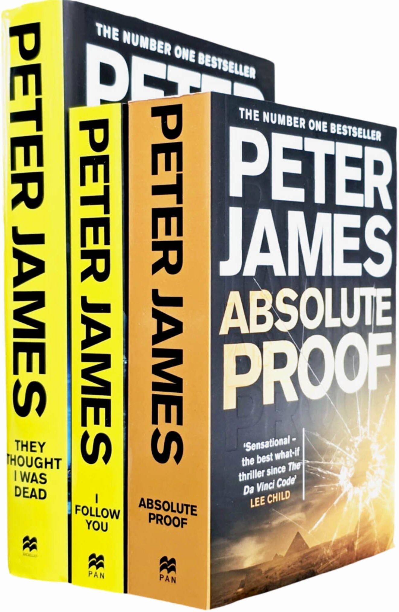 Peter James 3 Books Collection Set - Fiction - Paperback/Hardback Pan Macmillan