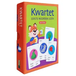 Deltas Quartett – Erste Wörter lesen (AVI START) (Niederländisch)