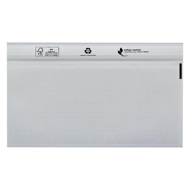 Debatin UNIPACK Begleitpapiertasche DIN Lang, ohne Druck, transparent, Oberfolie: LDPE 40 my, 250 Stück (DL) (522V0005014)