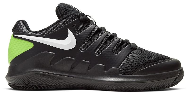 Nike Court Zoom Vapor X Black Volt (GS) - EU 34