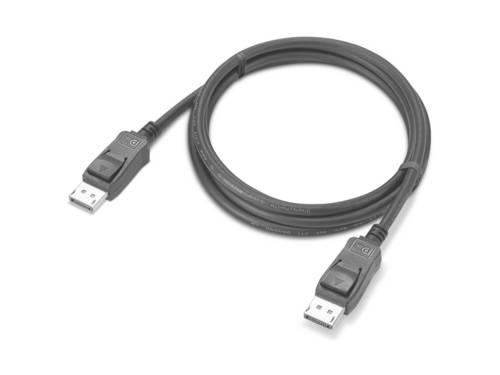 Lenovo DisplayPort Anschlusskabel DisplayPort Stecker 1.8m Schwarz 4X91U92142 8K UHD DisplayPort-Kabel